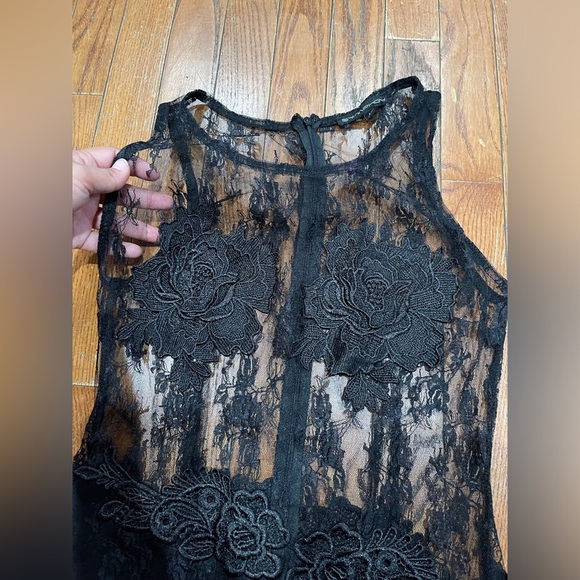 Symphony Black Lace Dress - Picture 9 of 15
